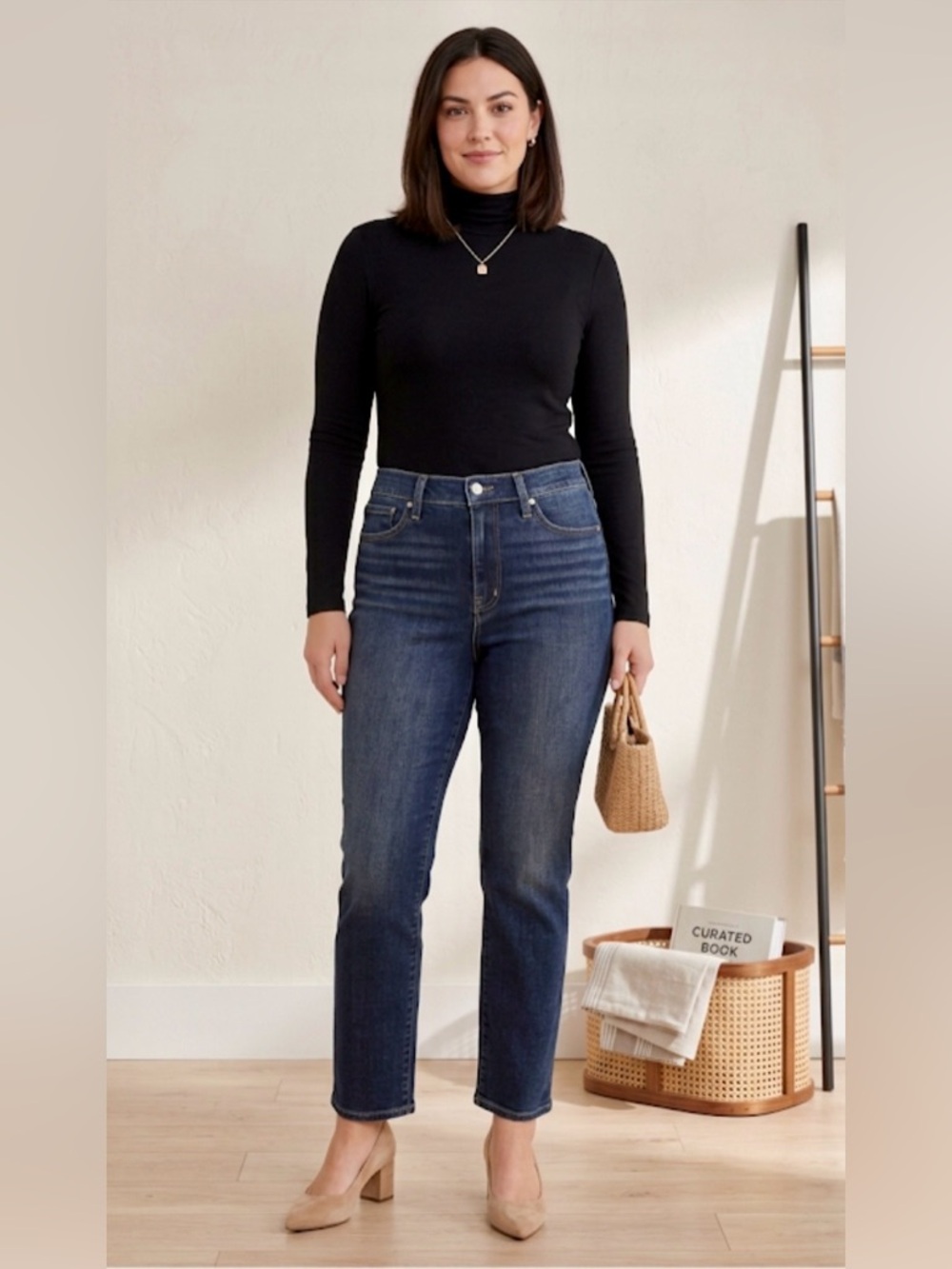 Lucky Brand Mid Rise Dark Wash Crop Skinny Jeans Size 12